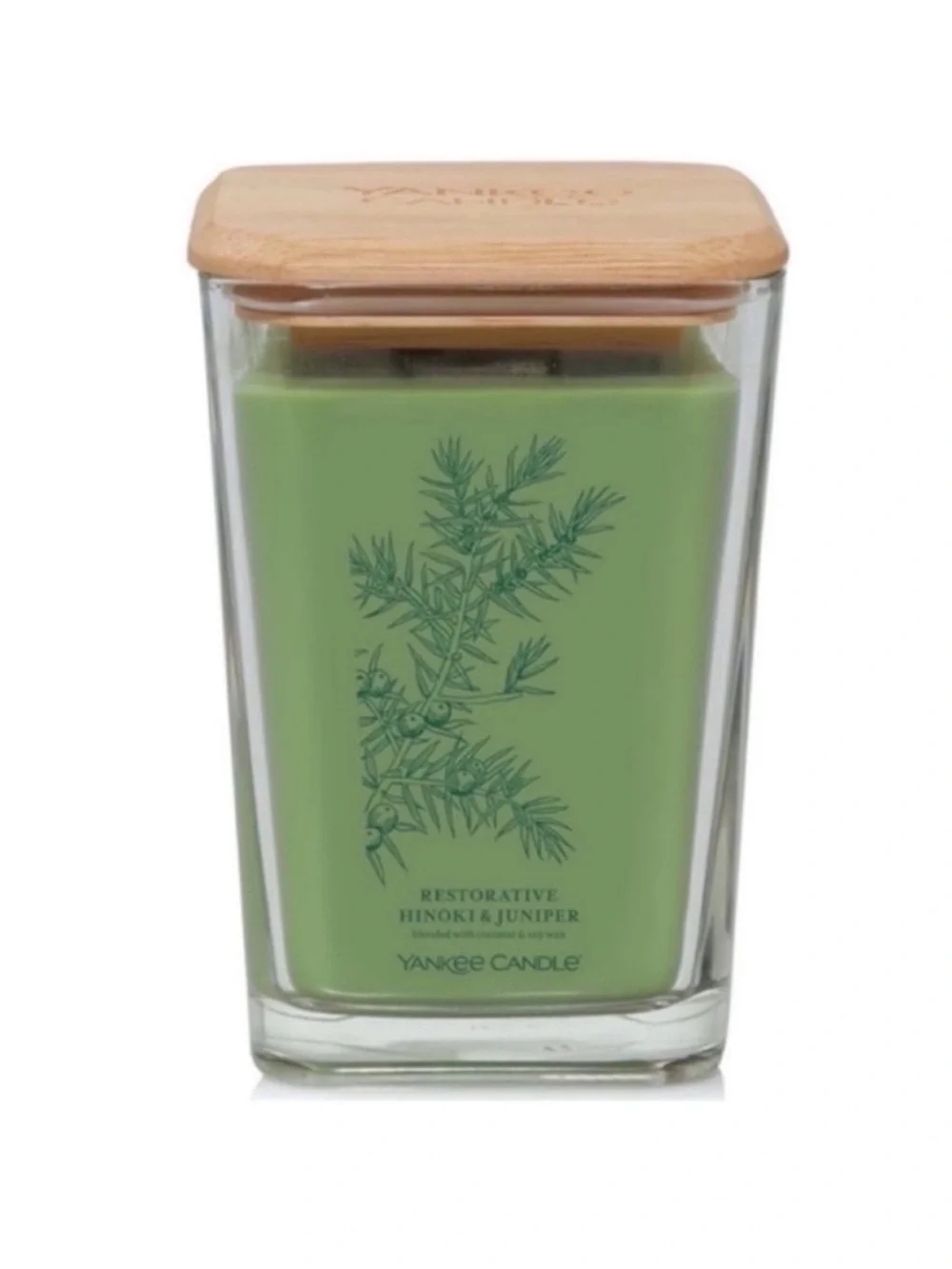 New Yankee Candle Well Living Restorative Hinoki and Juniper Candle
